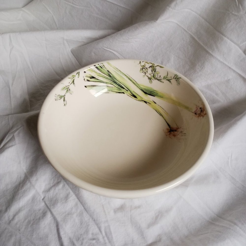 Magenta // Large Ceramic Minimalistic Bowl